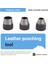 10PCS Ağır Hizmet Içi Içi Boş Yumurta Kiti Seti Conta Deri Kauçuk Zımba Diy Deri Dericraft Perforating Aletleri Herramientas Para Cuero (Yurt Dışından) 4
