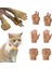 Gerilebilir Tpr Eller Kedi Oyuncak, Kediler Için Mini Eller, Yeni Gerilebilir Tpr Elleri Kedi Oyuncak, Kediler Için Parmak Eldivenleri 6pcs (Yurt Dışından) 2