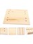 1pcs Tavşan Taşlama Tahtası Tavşan Kazık Padü Hamster Kırpma Pad Toys Toys Bunny Scratch Board Hedgehog (Yurt Dışından) 2