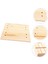 1pcs Tavşan Taşlama Tahtası Tavşan Kazık Padü Hamster Kırpma Pad Toys Toys Bunny Scratch Board Hedgehog (Yurt Dışından) 4
