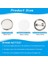 600 Pcs Boş Düğme Yapımı Malzemeleri 25MM/1INCH Geri Düğme Pin Yapma Kit Metal Rozet Parçaları Düğme Makinesi Için (Yurt Dışından) 4