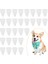30 Adet Süblimasyon Boş Pet Bandana Isı Transferi Yıkanabilir Dıy Üçgen Köpek Eşarpları Önlükler Köpekler Için Kerchief Puppy Cats (Yurt Dışından) 1