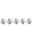 Dikiş Haddelenmiş Hemmer Ayağı Universal 5pcs/paket 6MM-10MM Kavisli Kaydırma, Dikiş Makinesi Baskı Ayağı Hemmer Ayağı (Yurt Dışından) 1