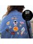 Yamalarda Demir 26 Pcs Planet Astronot Diy Dik Dekorasyon Aplikes Çıkartmaları Giysiler, Sırt Çantası, Onarımı Onarın Delik Çubuğu (Yurt Dışından) 4