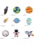 Yamalarda Demir 26 Pcs Planet Astronot Diy Dik Dekorasyon Aplikes Çıkartmaları Giysiler, Sırt Çantası, Onarımı Onarın Delik Çubuğu (Yurt Dışından) 5