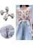 Ayarlanabilir Kot Pantolon Pin Set Bel Sıkıcı Ayı Klips Ayı Pantolon Klip (Yurt Dışından) 4