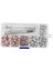 100 Set 1/4 Inç Grommet Kit Gromets Gözetleri 3 Adet ile Takım Kiti Takma Kiti, 2 Renk (Yurt Dışından) 4