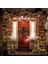 6 Rulo LED Rustik Noel Ağacı Çelenk Şerit El Sanatları LED Işıkları Noel Süslemeleri Siyah ve Kırmızı (Yurt Dışından) 5