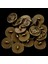 20PCS Çinko Alaşım Düğmeleri At Başı Oyulmuş Yuvarlak Bronz Tonu 15MM (5/8 Inç) Çap. (Yurt Dışından) 5