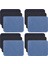 Giyim Kotları Için Denim Yamaları Üzerinde Demir 12 Adet, 3 Renk (4,9 Inç x 3,7 Inç) (Yurt Dışından) 1