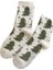 Yünle Kalınlaştırılmış Isıtmalı Vizon Keten Çorap (Yurt Dışından) 1