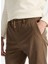 D5WM-PNT3899 Camel Relaxed Düz Erkek Pantolon 4