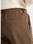 D5WM-PNT3899 Camel Relaxed Düz Erkek Pantolon 6