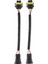 2pcs 9006 Ila H11 H8 Far Sis Far Dönüşüm Konnektörü Kablo Demeti Kablo Soket Konnektörü Onarım Kiti (Yurt Dışından) 1