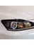 1 Çift Far Kaş Parlak Piyano Siyah Far Kaş Kapak Lexus IS250 IS300 2006-2012 Için Dekorasyon Çıkartmaları (Yurt Dışından) 5