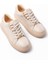 P-910 Bej Bağcıklı Taban Dikişli Günlük Kadın Spor 3