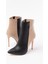 LS-216 Siyah Yüksek Ince Topuklu Fermuarlı Kadın Bot 6