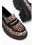 746-759 Leopar Günlük Yüksek Tabanlı Loafer Ayakkabı 3