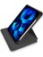 iPad Pro 11 (2021) Kılıf Starling 360 Kalemlikli Tablet Kılıf - Siyah 3