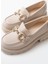 745-773 Bej Günlük Yüksek Tabanlı Loafer Ayakkabı 5