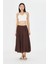 Parçalı Ince Midi Etek 9