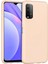Xiaomi Redmi 9t Kılıf Nano Içi Kadife Silikon - Pudra 1