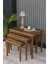 3 Lü Luna Mdf Zigon Sehpa Takımı ,modern 3lü Sehpa , 1