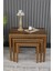 3 Lü Luna Mdf Zigon Sehpa Takımı ,modern 3lü Sehpa , 3