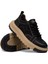 Erkek Hakiki Nubuk Siyah Sneaker Ayakkabı - 25552MSYHC01 3