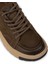 Erkek Hakiki Süet Haki Sneaker Ayakkabı - 25552MHAKC01 5