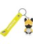 Figürlü ve Işıklı Silikon Anahtarlık - Supe Rock - Sarı 1