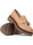 Kadın Bej Hakiki Deri Loafer Ayakkabı - F2267ZPDRE01 3