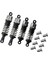 4pcs Hbx Haıboxıng Için Metal Şok Emici 901 901A 903 903A 905 905A 1/12 Rc Araba Yükseltmeleri Parçalar Yedek Aksesuarlar (Yurt Dışından) 4