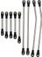 LCG Kirder Çerçevesi Paslanmaz Çelik Bağlantı Bağlantı Çubuğu Çekme Çubuğu 1/10 RC PRWLER AXIAL SCX10 CAPRA LCG RAYS ŞASİ Kiti (Yurt Dışından) 3