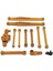 Rc Araba Yükseltme Sabit Çubuk Direksiyon Grubu Wltoys Için Servo Kol Kiti 1/12 124006 12423 12427 Pro Rc Araba Yükseltme Parçaları Altın (Yurt Dışından) 1