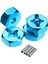 4pcs Altıgen Birleştirici Tekerlek Jant Hex 7mm 1/18 Wltoys A949 &amp; 4pcs Tekerlek Azları 1/18 Rc Wltoys A949 (Yurt Dışından) 3