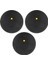 3pcs Squash Topu Tek Noktalı Düşük Hızlı Spor Kauçuk Toplar Profesyonel Oyuncu Rekabet Squash (Yurt Dışından) 3