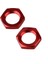 4x 17MM Yükseltme Tekerlek Hex Hub Somun Kapağı N10177 Rc1: 8 Model Araba, Kırmızı (Yurt Dışından) 4