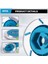 4pcs Alüminyum Alaşım Fren Disk Tekerleği Jant Kutusu Metal Altıgen Adaptör Rc 1/10 Araba Hsp Sinek Balık Arabası Kamyonu 94123 94122 D4 Cs, Mavi (Yurt Dışından) 5