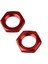 12PCS 17MM Yükseltme Tekerlek Hex Hub Somun Kapağı N10177 Rc1: 8 Model Araba, Kırmızı (Yurt Dışından) 3
