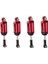 16pcs WPL için Alaşım Şok Emicisi 1 16 Henglong C-14 C-24 Pikap Paletli Yarım Kamyon RC Araba Yedek Parçaları Kırmızı (Yurt Dışından) 3