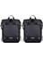2x Rhinowalk Pannier Torba Bisiklet Su Geçirmez Motosiklet Çantası Mtb Yol Arka Raf Bisiklet Arka Koltuk Çantası Sırt Çantası 10L (Siyah) (Yurt Dışından) 1