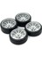 4pcs Wltoys Için Sert Plastik Sürüklenme Lastik Metal Tekerlek Jant 284131 K969 K989 P929 Mini-Z 1/28 Rc Araba Yükseltmeleri Parçalar, 2 (Yurt Dışından) 1