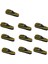 10X Sert Alüminyum Alaşım 25T M3 Direksiyon Bağlantısı Servo Kol Korsası 1/10 Rc Prıgler Traxxas Trx4 Metal Yükseltme Parçaları, Altın (Yurt Dışından) 1