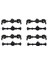 8pcs Metal Dişli Ön ve Arka Aks Köprüsü Wpl B1 B14 B24 C14 C24 C34 C44 1/16 Rc Otomobil Yedek Parçaları (Yurt Dışından) 5