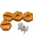 10X Alüminyum Alaşım 12MM Birleştirici Tekerlek Hub Hex Adaptör Wltoys Için Yükseltmeler 144001 1/14 Rc Araba Yedek Parçaları, Sarı (Yurt Dışından) 2