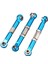 Wltoys Için 21X 144001 1/14 Rc Araba Yedek Parçalar Metal Bağlantı Servo Çekme Çubuk Direksiyon Çubuğu Seti, Mavi (Yurt Dışından) 3