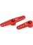 Futaba Savox için 2x 25t Alüminyum RC Servo Kol Korna Xcore HL HSP HD Güç RC Araçları Kırmızı (Yurt Dışından) 5