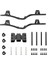 Lcg Karbon Fiber Şasi Kiti Çerçeve Demiryolu Skid Plaka Vücut Montajı Eksenel SCX10 Için Montaj 1/10 Rc Paletli Araç Parçaları, Siyah (Yurt Dışından) 3
