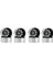8pcs Derin Bulut 1.9 Metal Beadlock Tekerlek Hub Jant 1/10 Rc Prıger Axıal SCX10 90046 Traxxas Trx4 RC4WD D90,4 (Yurt Dışından) 1